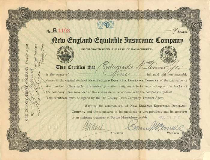 New England Equitable Insurance Co.